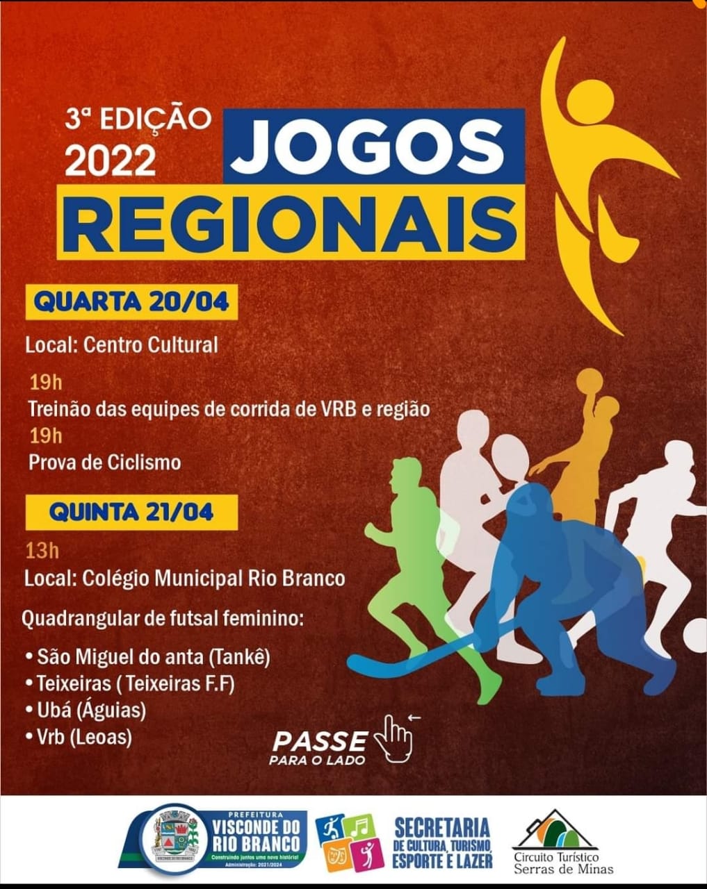 “3ª Edição 2022 dos Jogos Regionais”