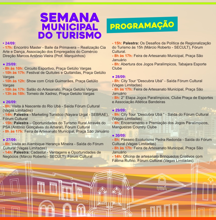 SEMANA MUNICIPAL DO TURISMO