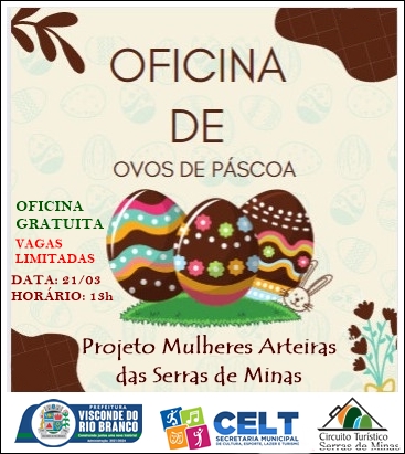 OFICINA DE OVOS DE PÁSCOA