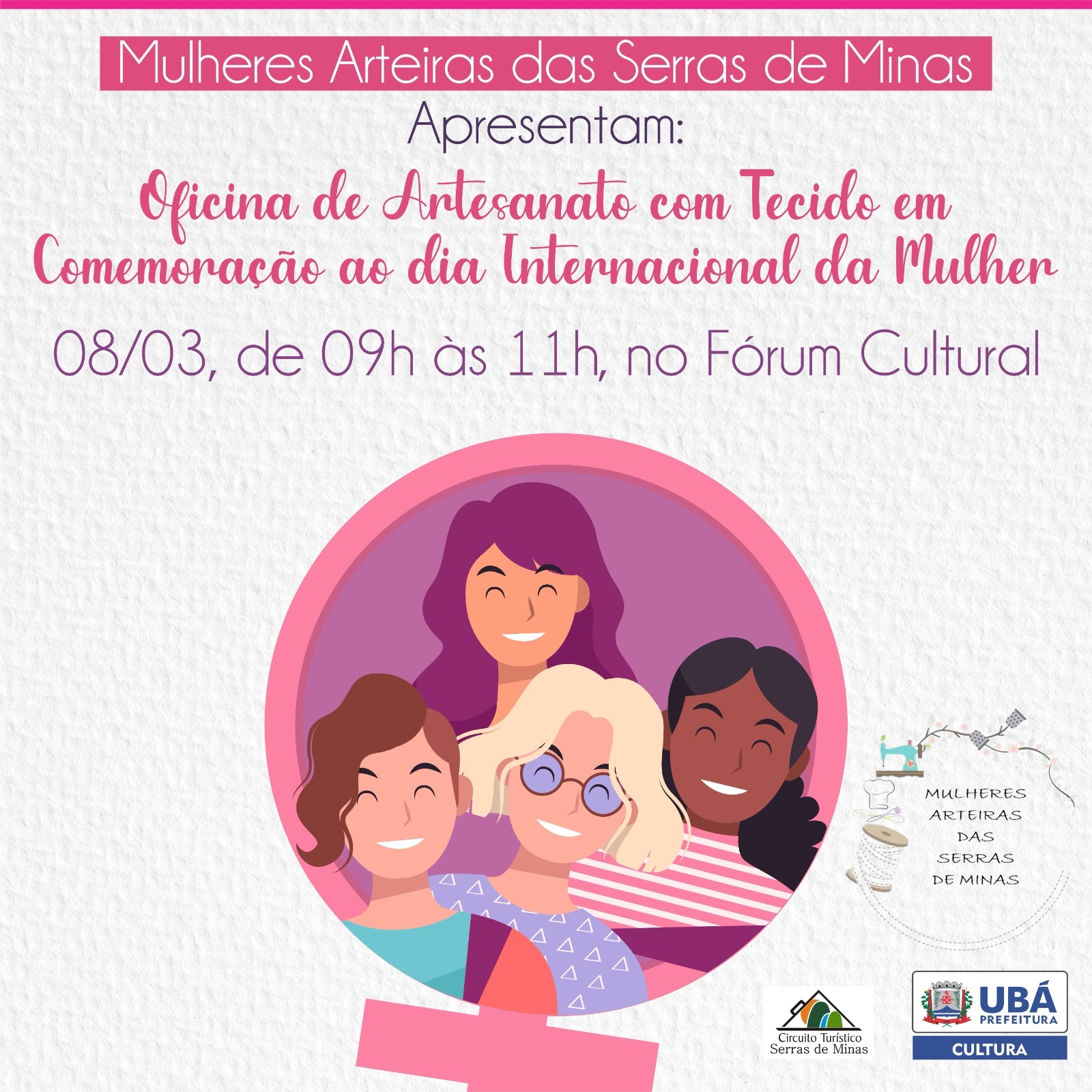 OFICINA PROJETO MULHERES ARTEIRAS DAS SERRAS DE MI