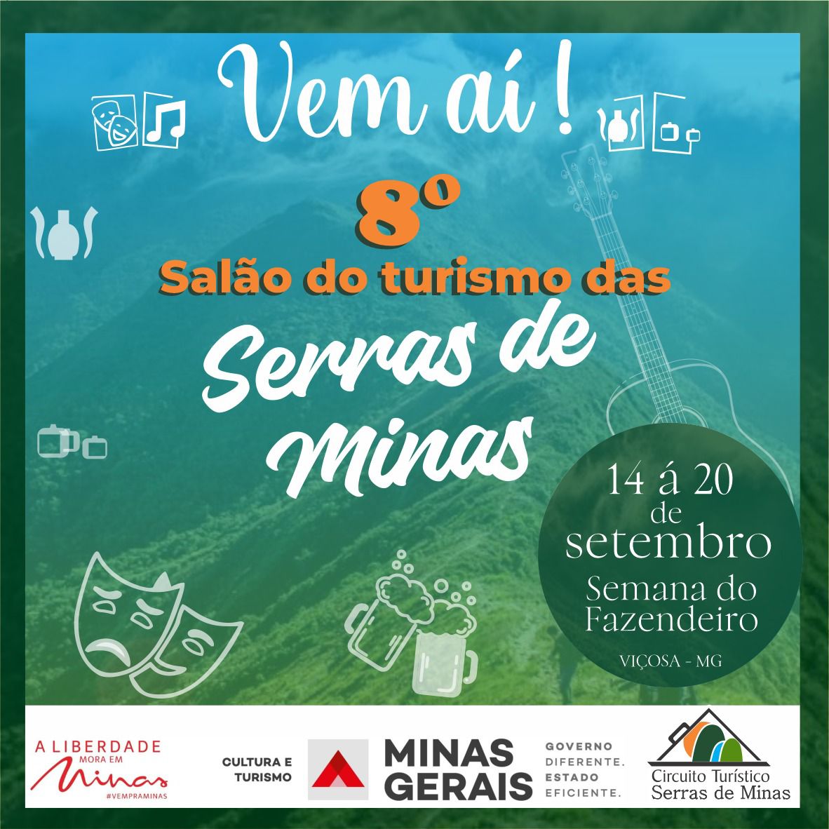 8º SALÃO DO TURISMO DAS SERRAS DE MINAS