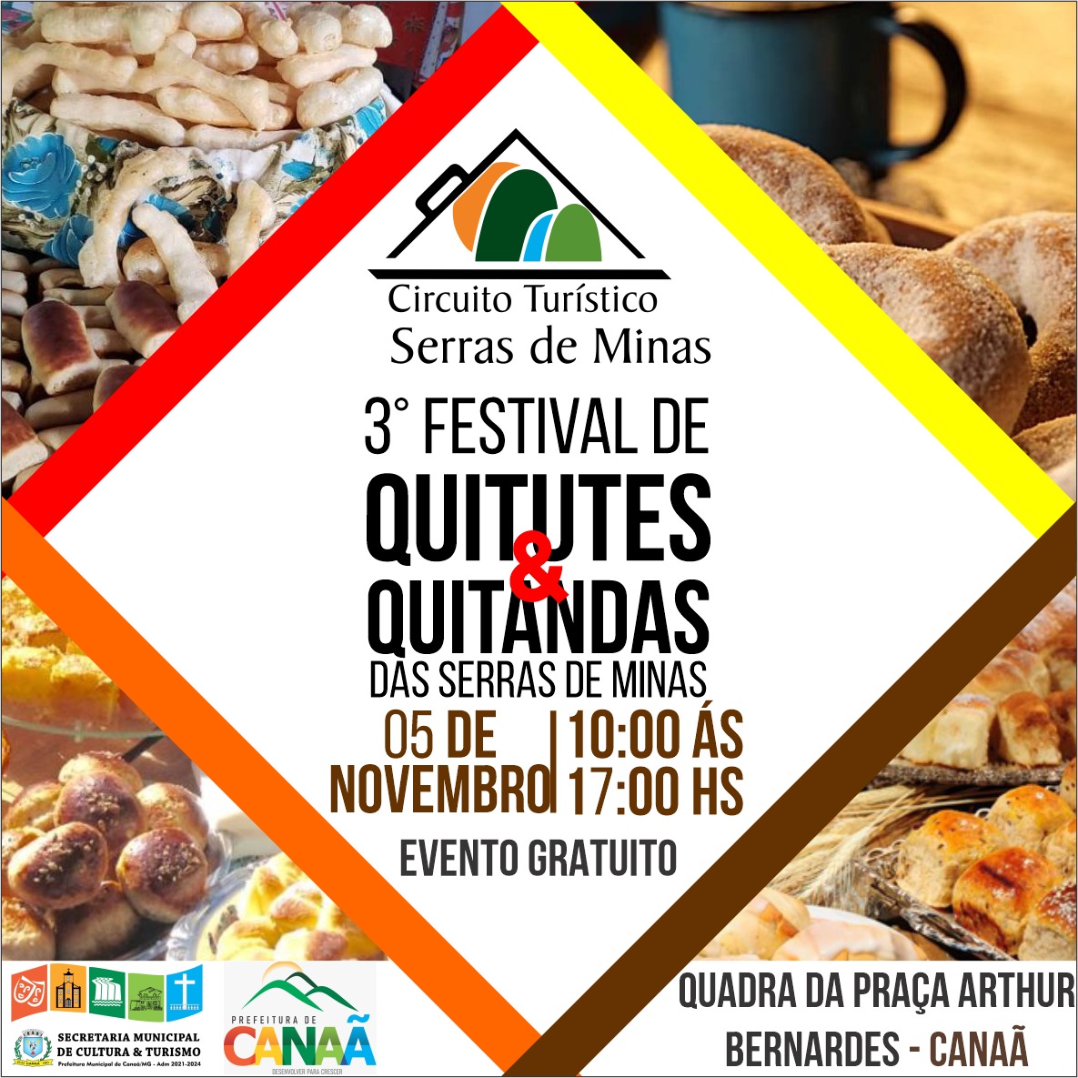  3ª edição do Festival de Quitutes e Quitandas das