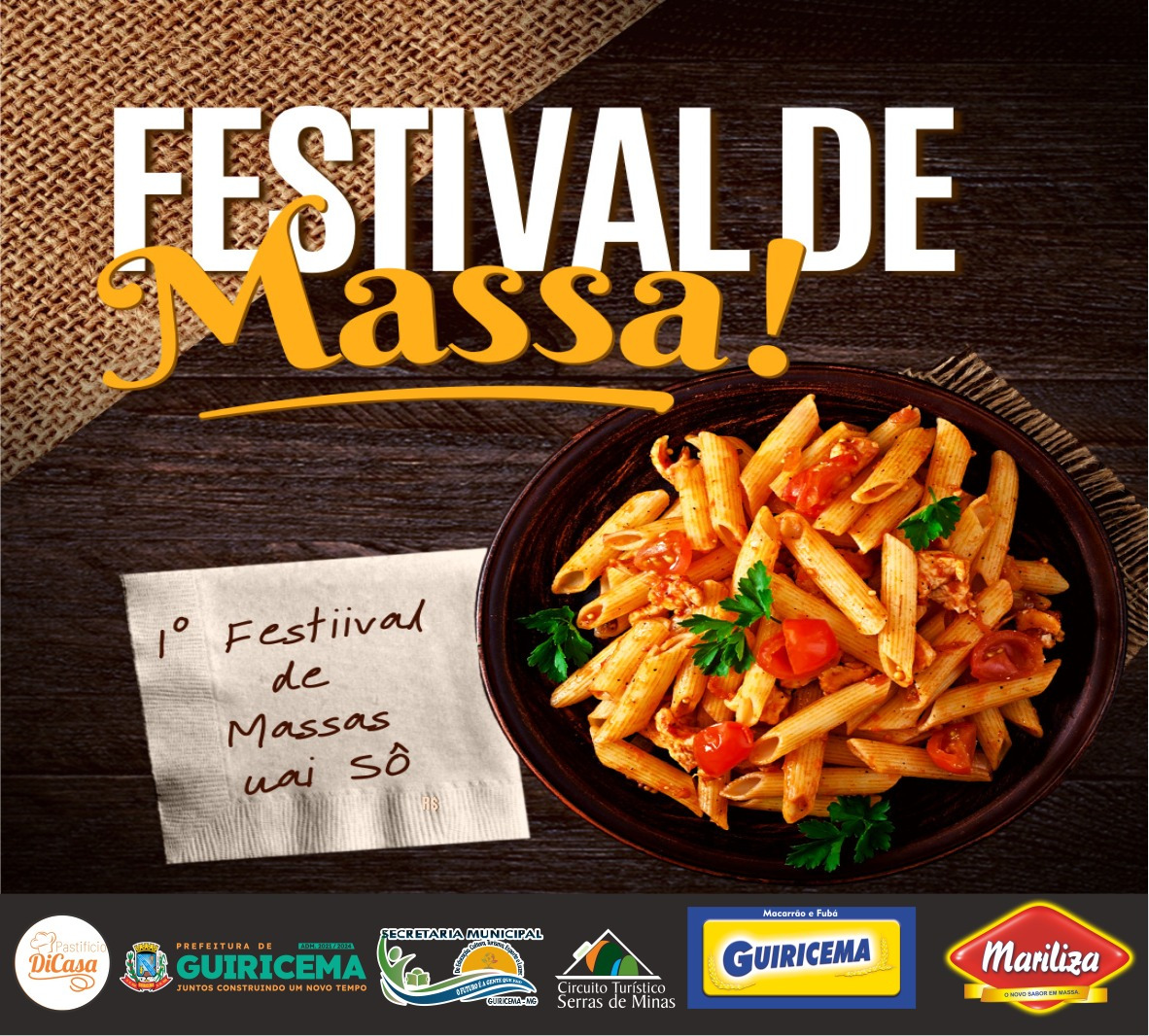 1º FESTIVAL DE MASSA- UAI SÔ