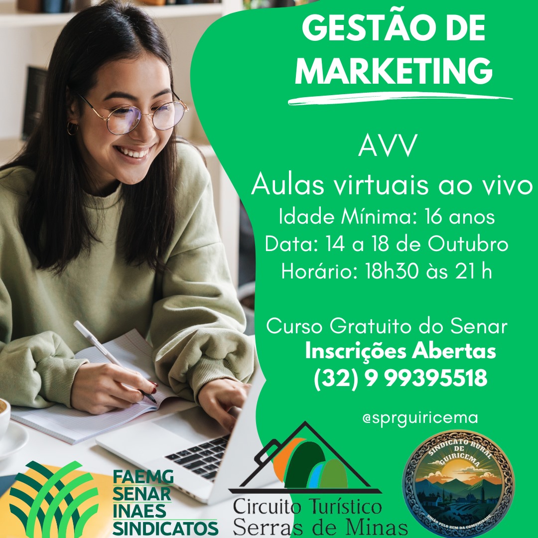 CURSO GESTÃO DE MARKETING