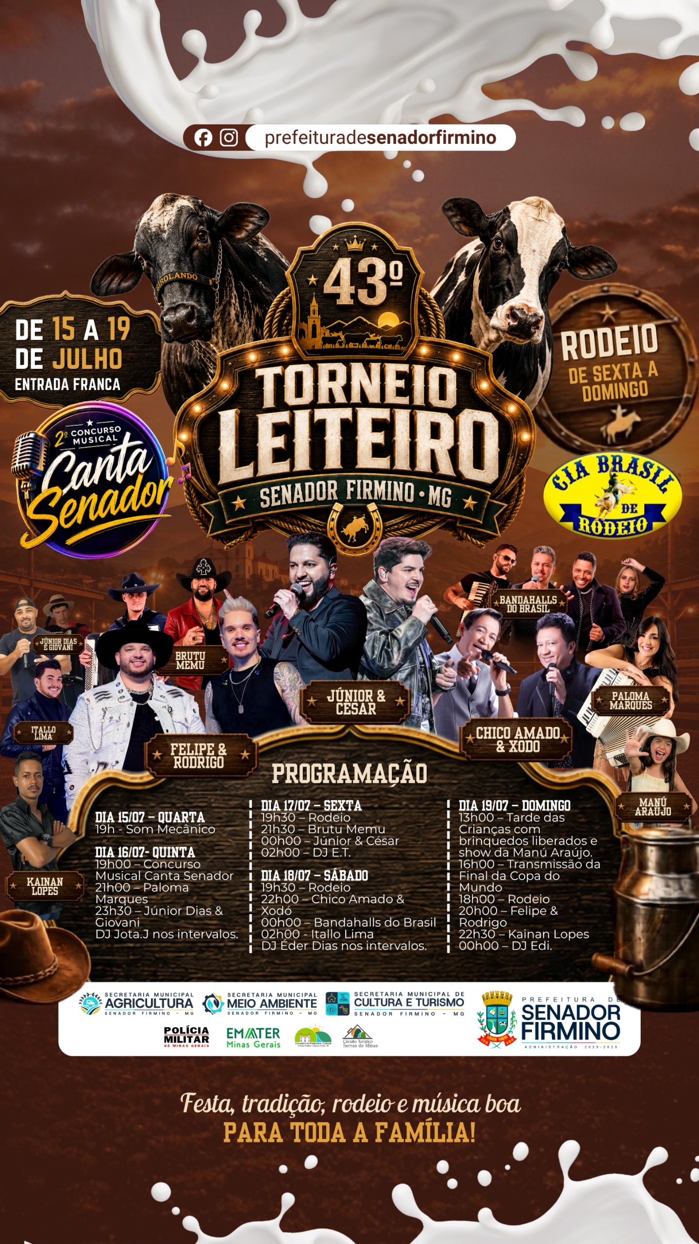 43º Torneio Leiteiro de Senador Firmino 