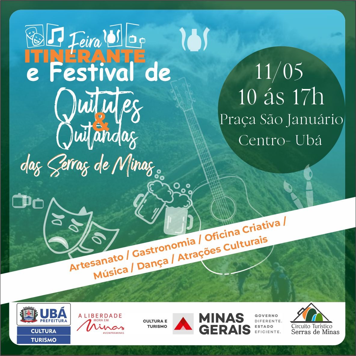 Feira Itinerante e Festival de Quitutes e Quitanda