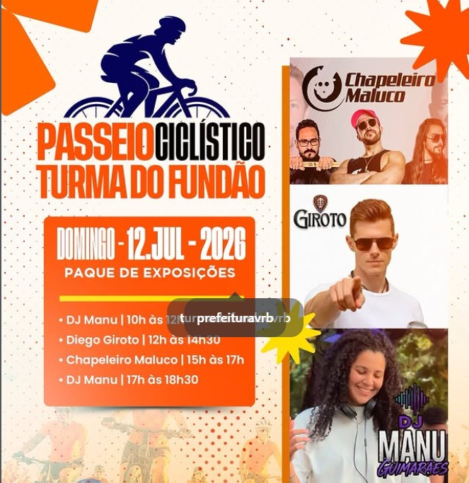 Passeio Ciclistico Turma do Fundão